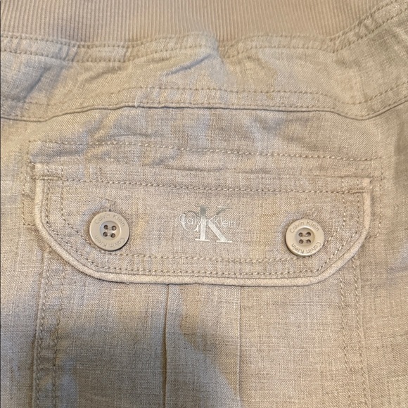 Calvin Klein Beige Cargo Shorts - Picture 7 of 7